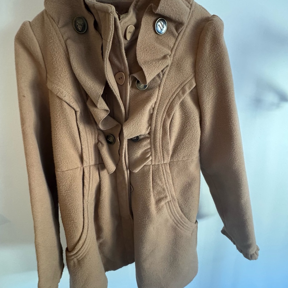 Jolt Women's Tan Trench Coat